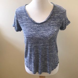 Abercrombie & Fitch High Low Pocket T XS